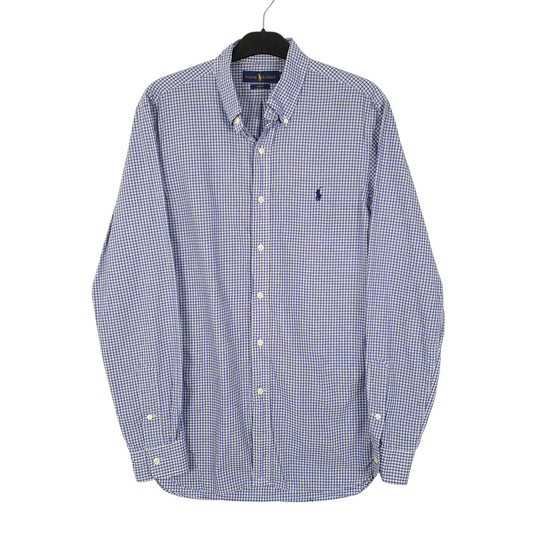 Mens Blue Ralph Lauren Long Sleeve Shirt