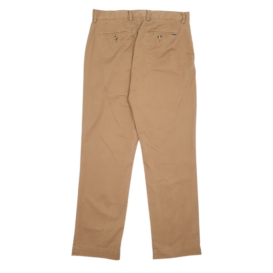 Mens Brown Polo Ralph Lauren Stretch Classic Fit Trousers