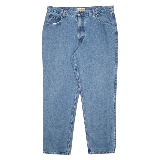 Mens Blue L.L.Bean Natural JeansW40 L32