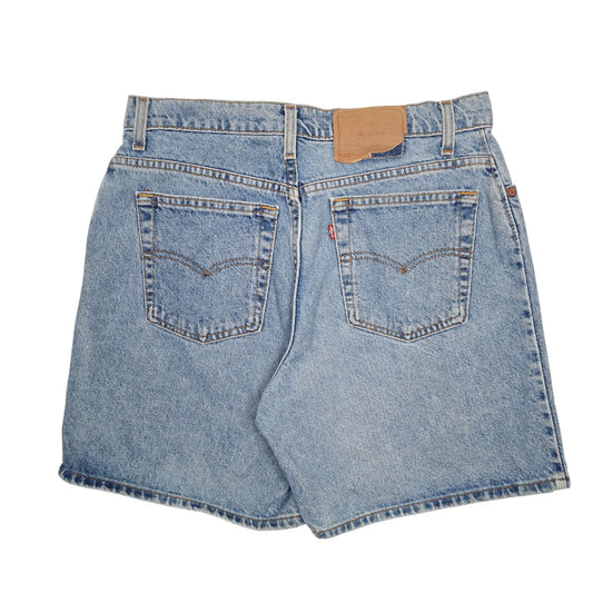 Womens Blue Levis 550 Vintage 90s Made In USA Shorts