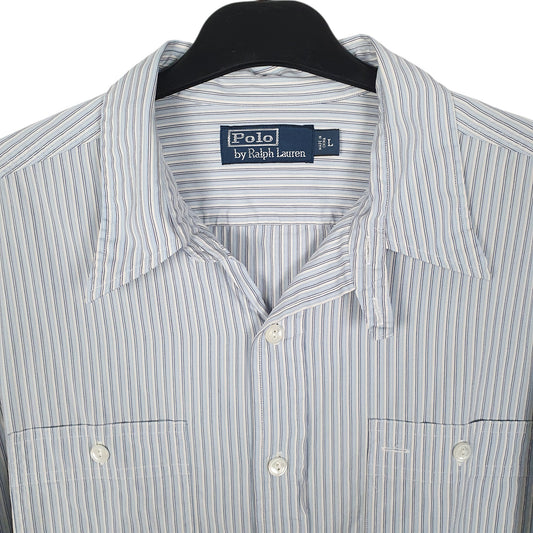 Mens Blue Polo Ralph Lauren Shirt