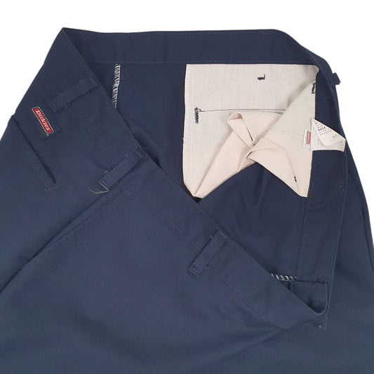 Mens Navy Dickies Workwear Trousers