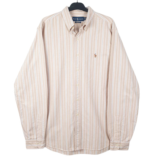 Mens Brown Ralph Lauren Long Sleeve Shirt