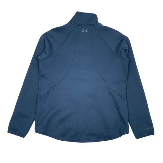 Womens Blue Under Armour Cold Gear Quarter Zip Coat