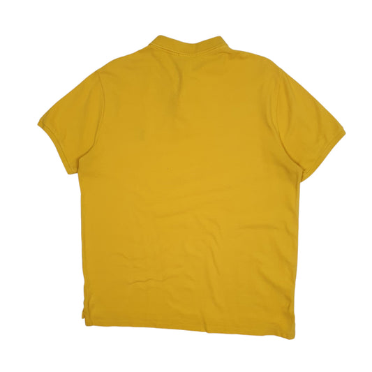 Mens Yellow Polo Ralph Lauren Custom Slim Fit Polo Shirt