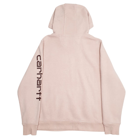Womens Pink Carhartt Hoodie Jumper