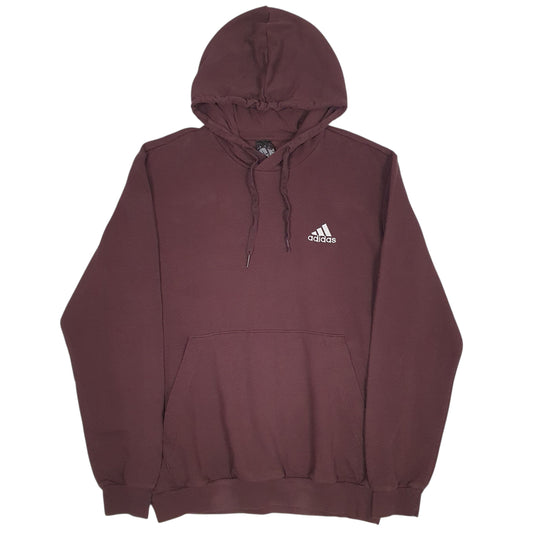 Mens Brown Adidas Hoodie Jumper