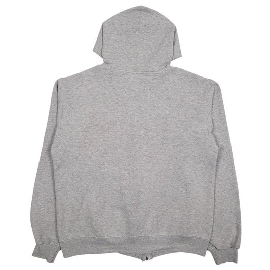 Mens Grey Champion Full Zip Jumper