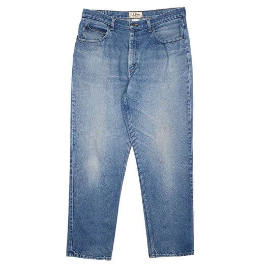 Mens Blue L.L.Bean Natural Fit JeansW36 L32