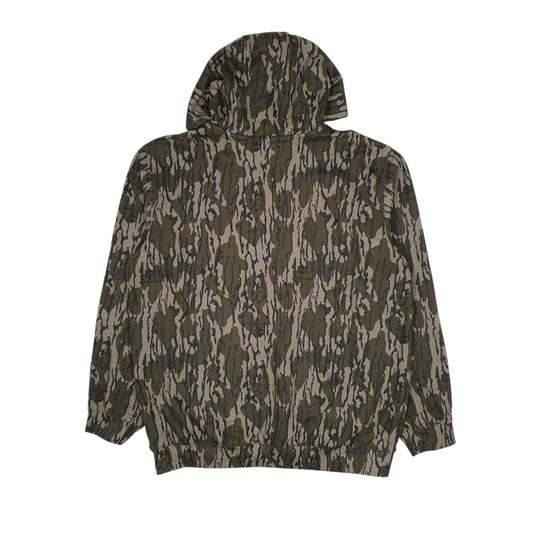 Mens Green Carhartt Realtree Bottomland Camouflage Hoodie Jumper