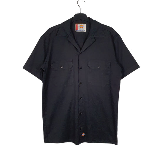 Mens Black Dickies Short Sleeve Shirt