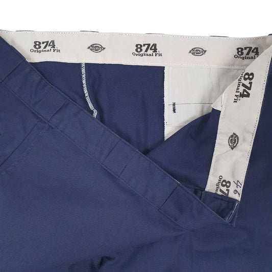 Mens Navy Dickies 874 Workwear Trousers
