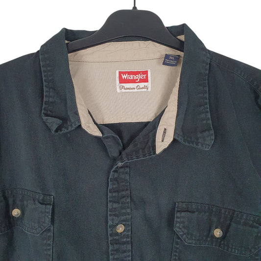 Mens Black Wrangler Shirt