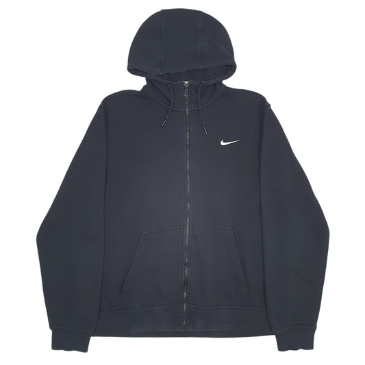 Mens Black Nike Full Zip Jumper