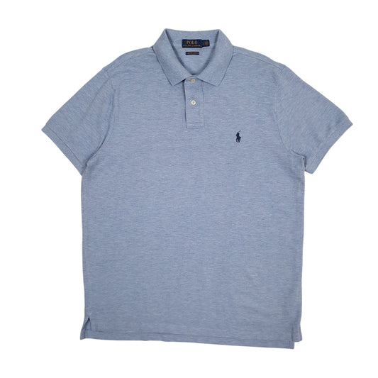 Mens Blue Polo Ralph Lauren Short Sleeve Polo Shirt