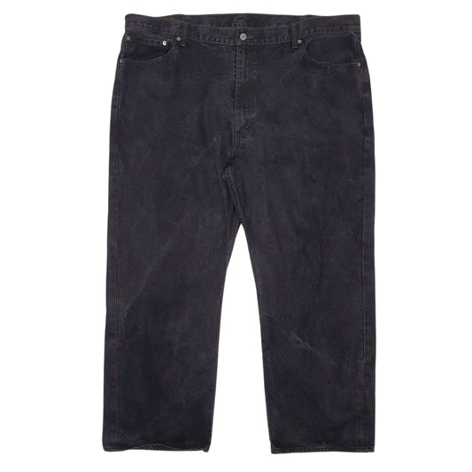 Mens Black Levis 505 JeansW48 L30