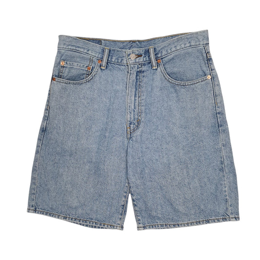 Mens Blue Levis 550 Denim Shorts