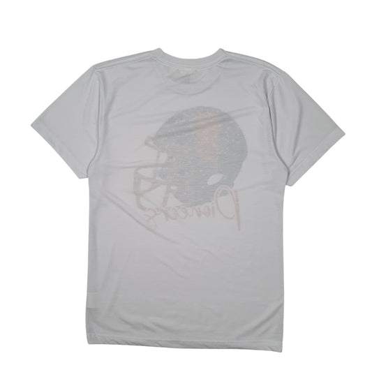 Mens White Sublivie Pioneers American Football Hoodie T Shirt