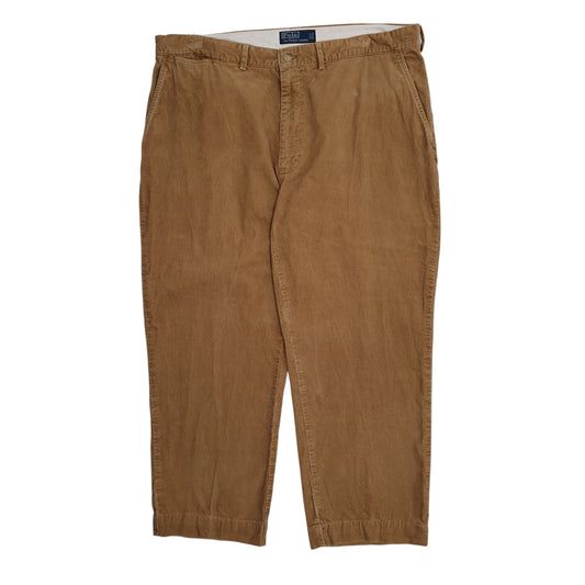 Mens Brown Polo Ralph Lauren Corduroy Trousers