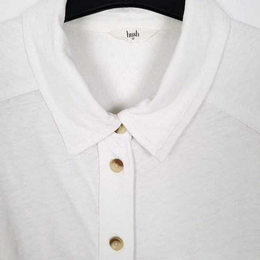 Womens White Hush Shirt