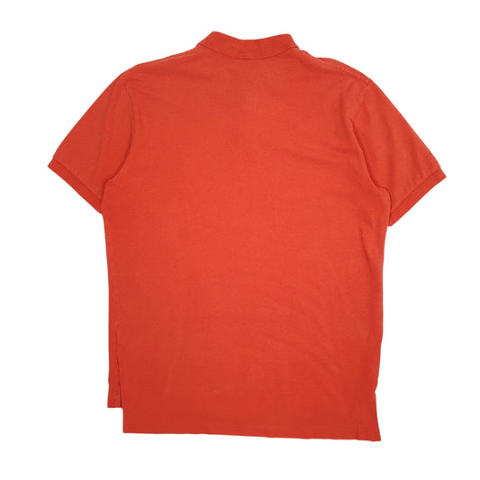 Mens Orange Polo Ralph Lauren Polo Shirt