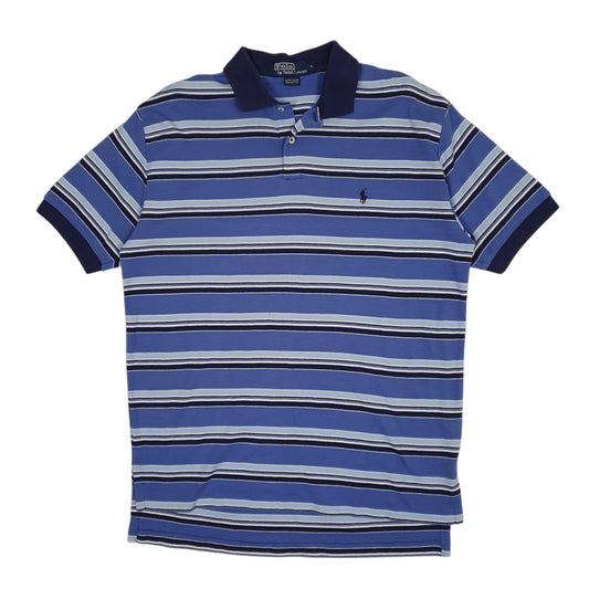 Mens Blue Polo Ralph Lauren Short Sleeve Polo Shirt
