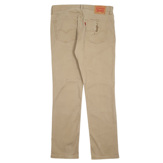 Mens Brown Levis 511 Trousers