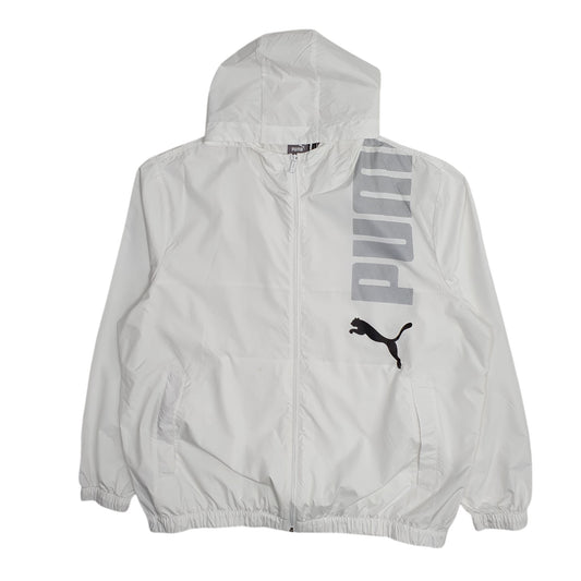 Mens White Puma Coat