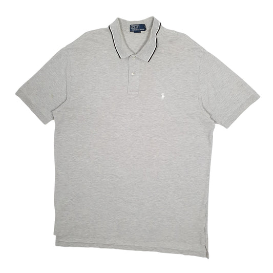 Mens Grey Polo Ralph Lauren Short Sleeve Polo Shirt