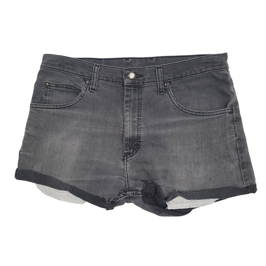 Womens Grey Dickies Denim Shorts