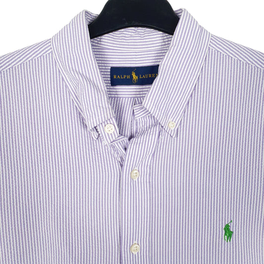 Mens Purple Ralph Lauren Shirt