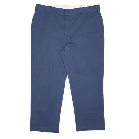 Mens Navy Dickies Workwear Chino Trousers