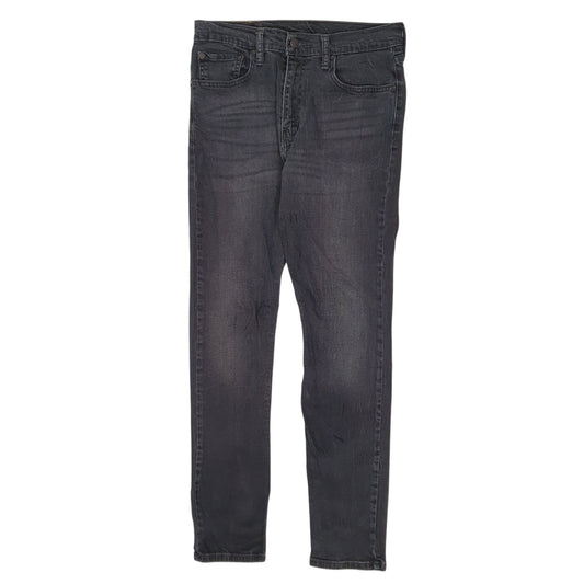 Mens Grey Levis Stretch 512 JeansW32 L34