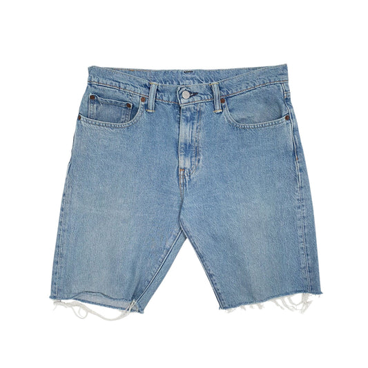 Mens Blue Levis 512 Denim Shorts