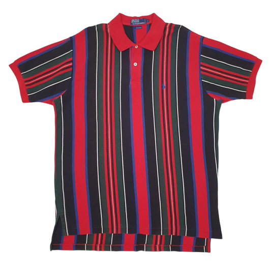 Mens Red Polo Ralph Lauren Short Sleeve Polo Shirt