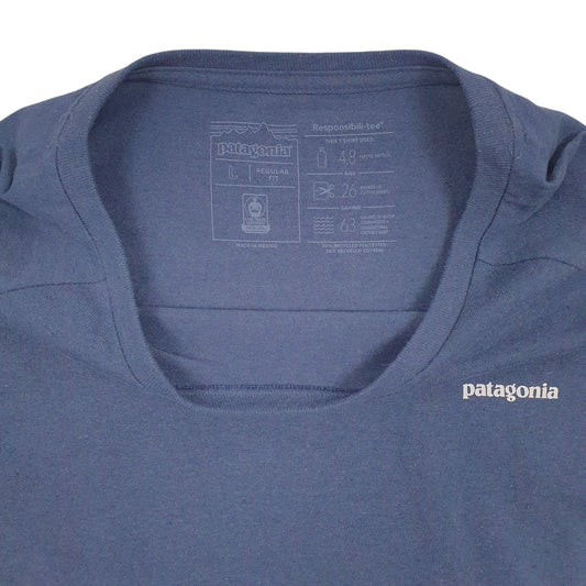 Mens Navy Patagonia T Shirt