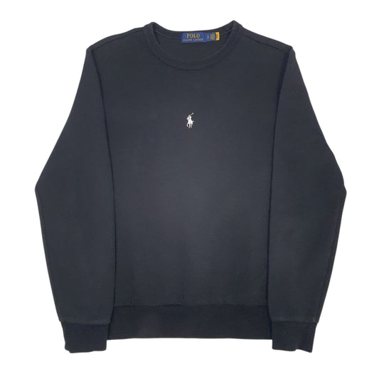 Mens Black Polo Ralph Lauren Crewneck Jumper