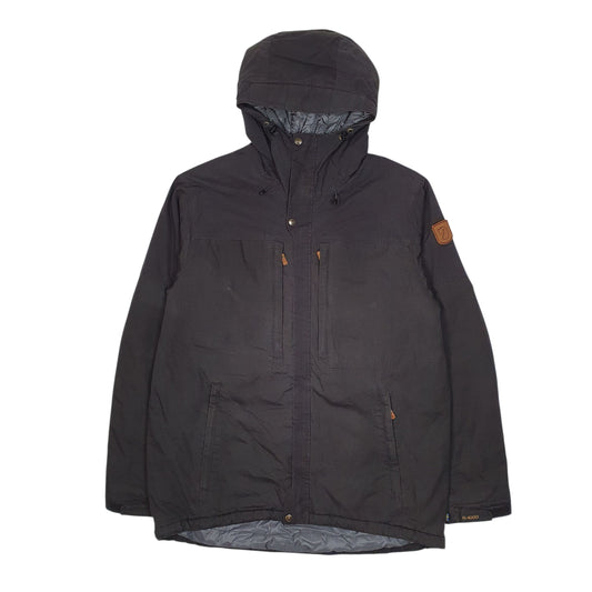 Mens Black Fjallraven Coat