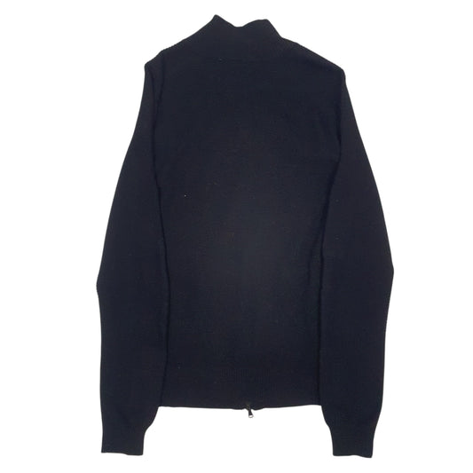 Mens Black Polo Ralph Lauren Stretch Full Zip Jumper