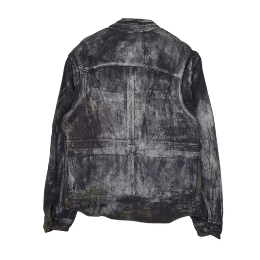 Mens Black Levis Type 3 Trucker Coat