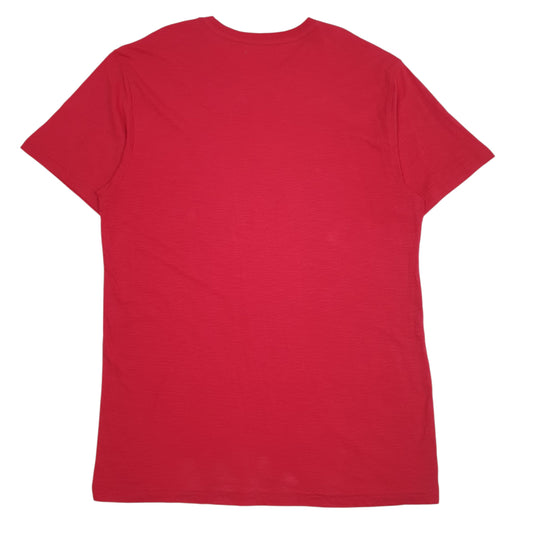 Mens Red Campus Heritage T Shirt