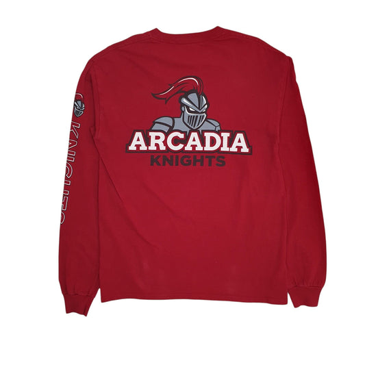 Mens Burgundy Champion Arcadia Knights T Shirt
