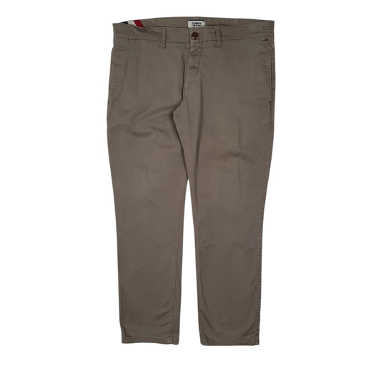 Mens Grey Tommy Hilfiger Chino Trousers