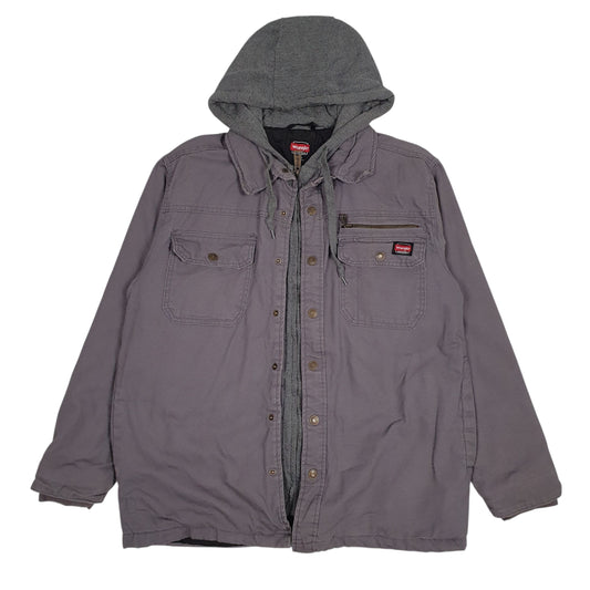 Mens Grey Wrangler Coat