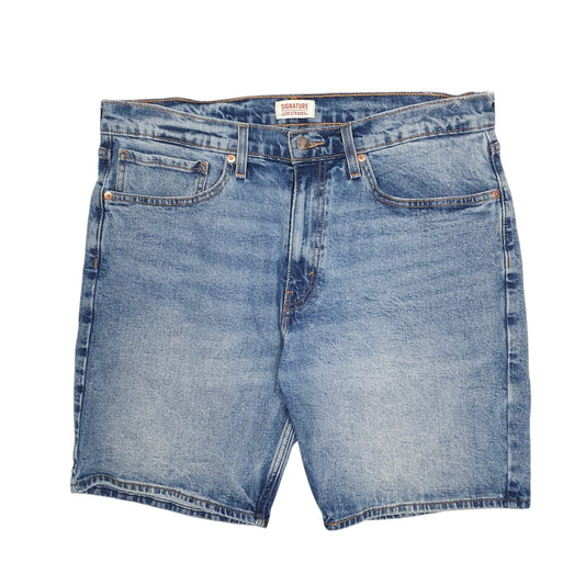 Mens Blue Levis Signature Denim Shorts