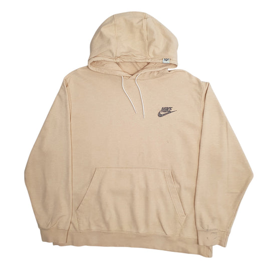 Mens Beige Nike Hoodie Jumper