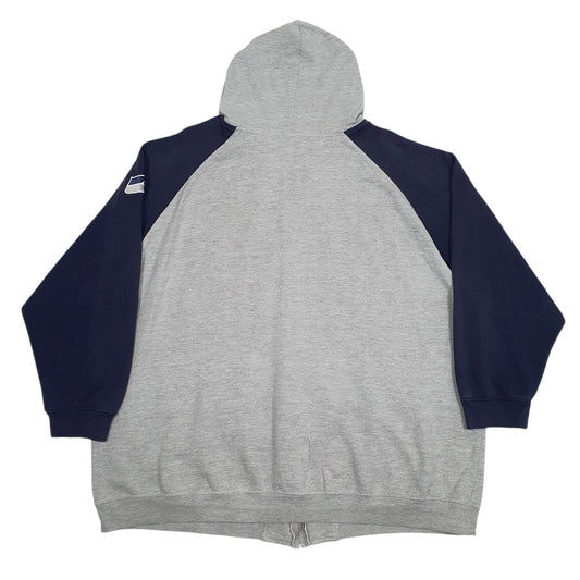 Mens Grey NFL Seattle Seahawks Full Zip Jumper