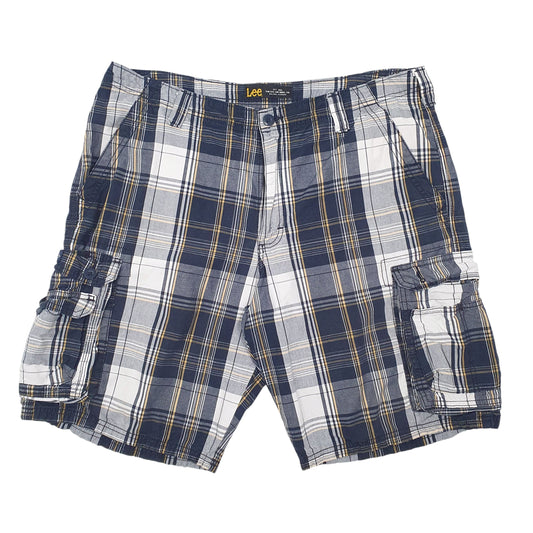 Mens Grey Lee Cargo Shorts