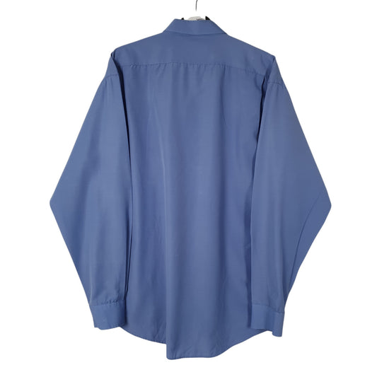 Mens Blue Burberry Vintage 90s Shirt