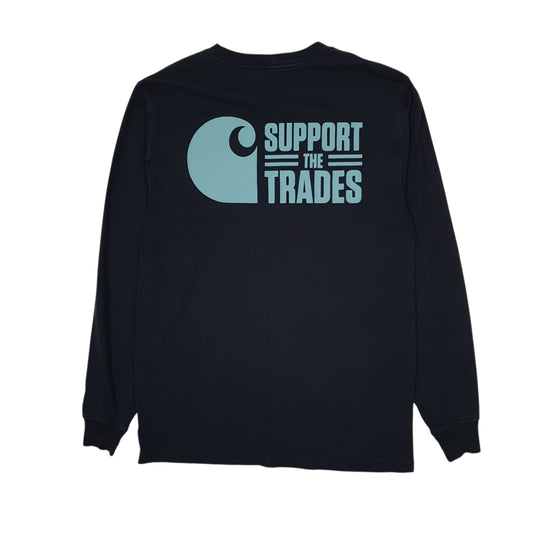 Mens Navy Carhartt T Shirt